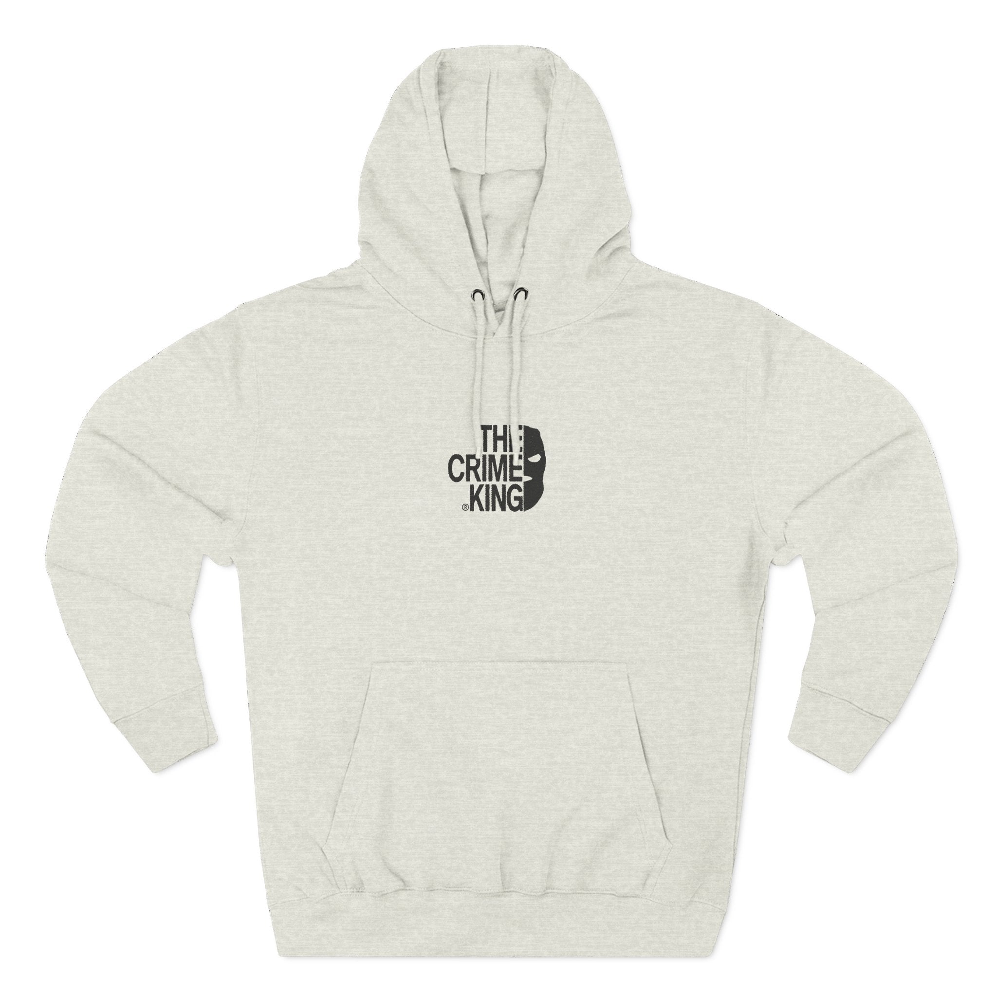 Three-Panel Fleece Hoodie