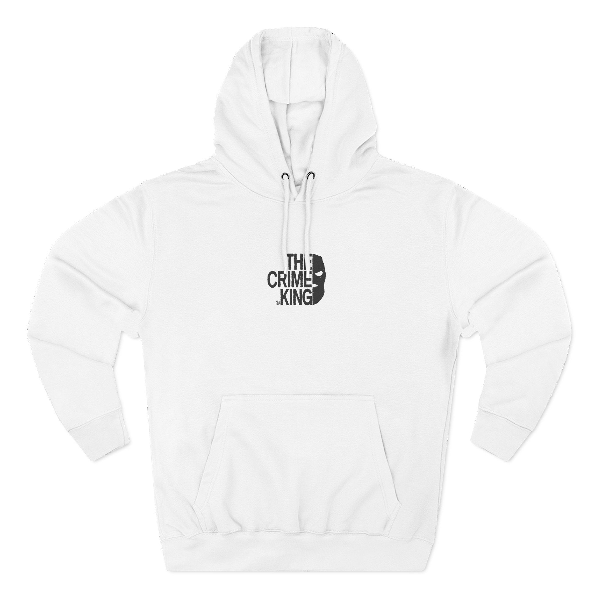 Three-Panel Fleece Hoodie