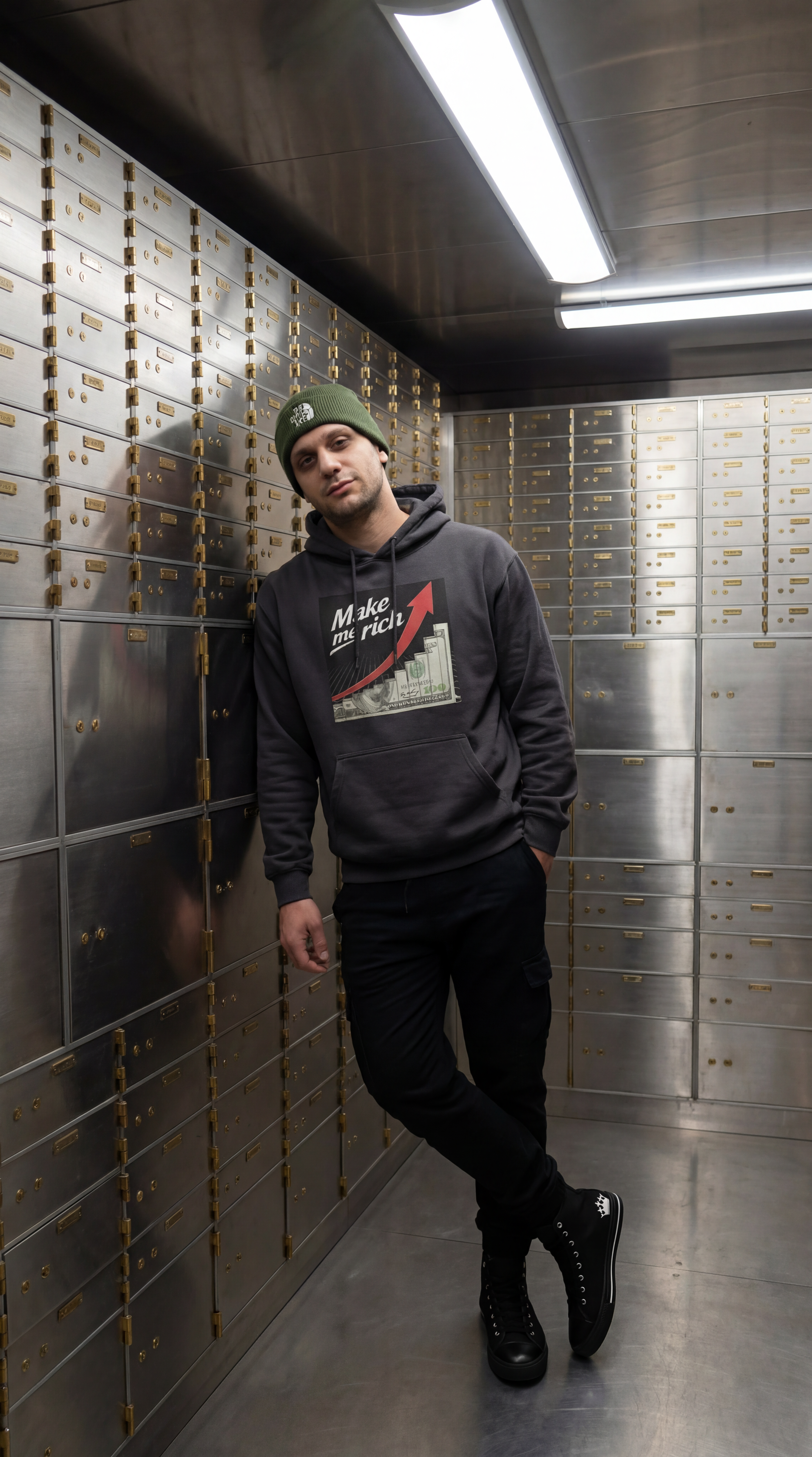 Cuff Beanie "The Crime King"