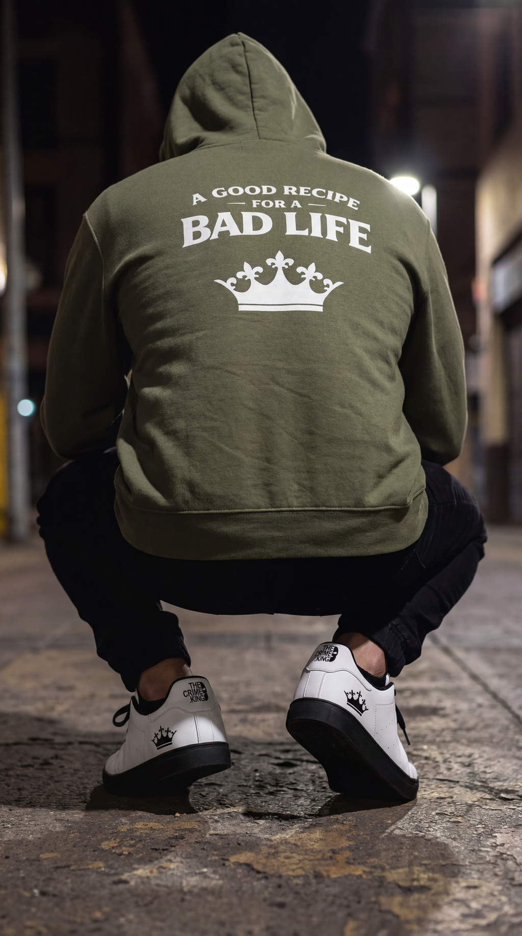 Unisex "Bad Life" Hoodie Sweatshirt