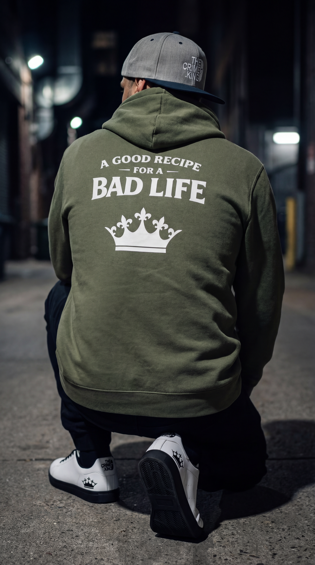 Unisex "Bad Life" Hoodie Sweatshirt