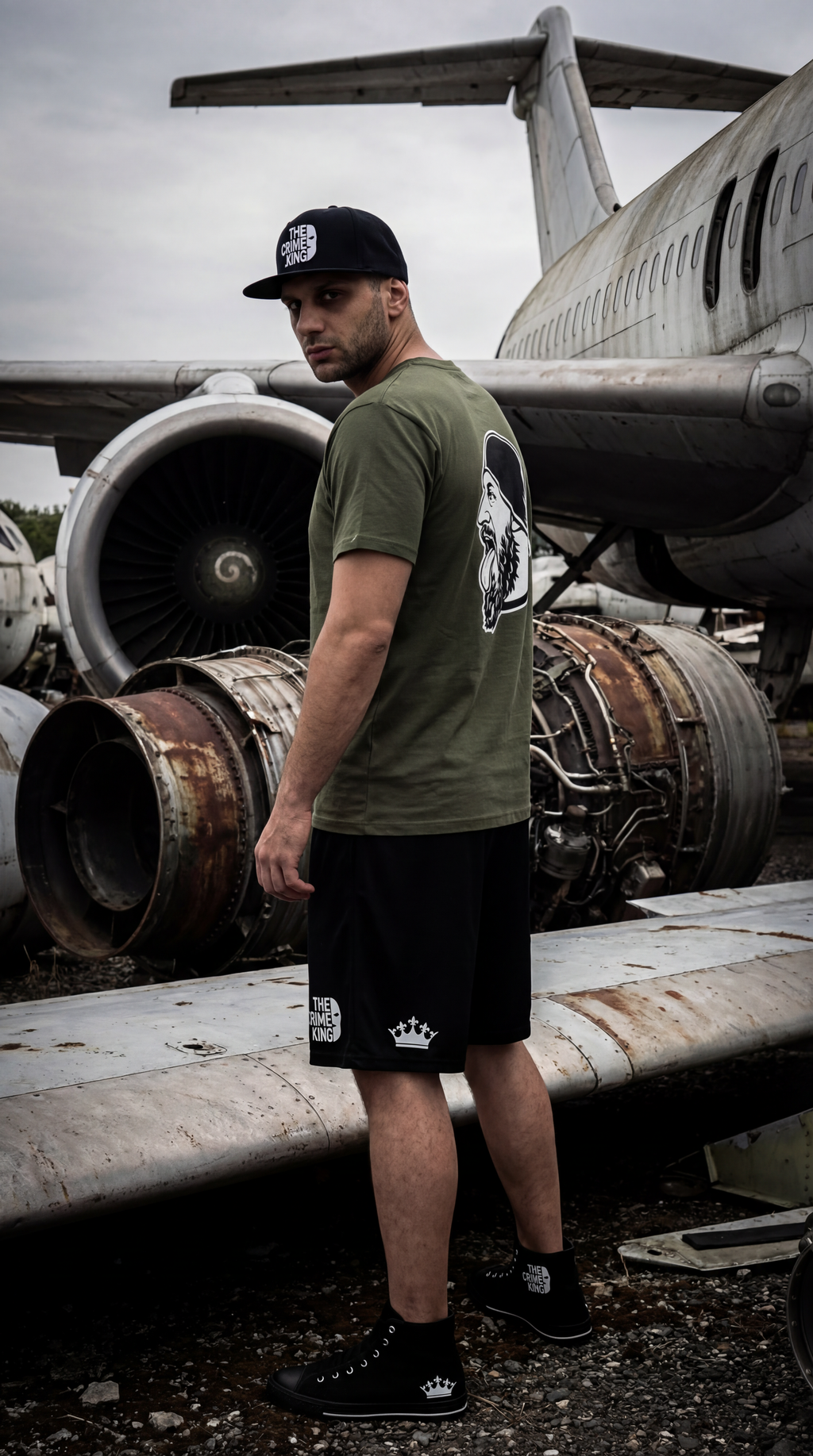 Unisex Classic Jersey T-shirt "The Crime King"