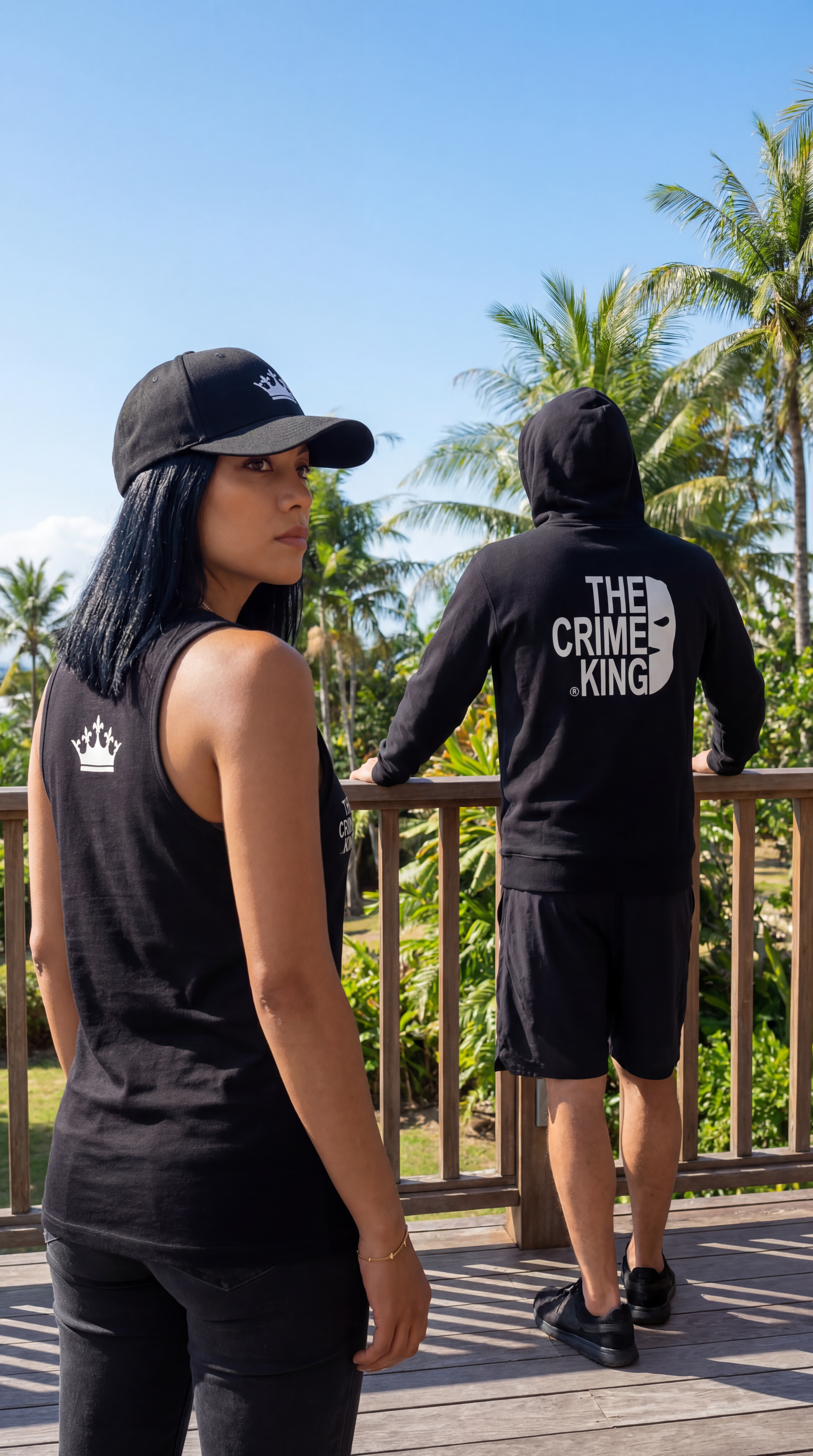 Unisex Jersey Tank "The Crime King"