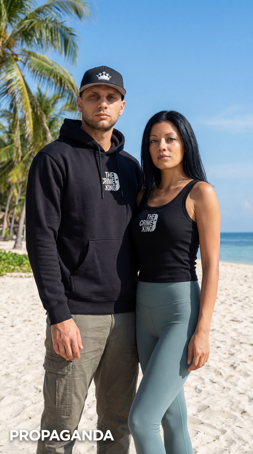 Unisex Jersey Tank "The Crime King"