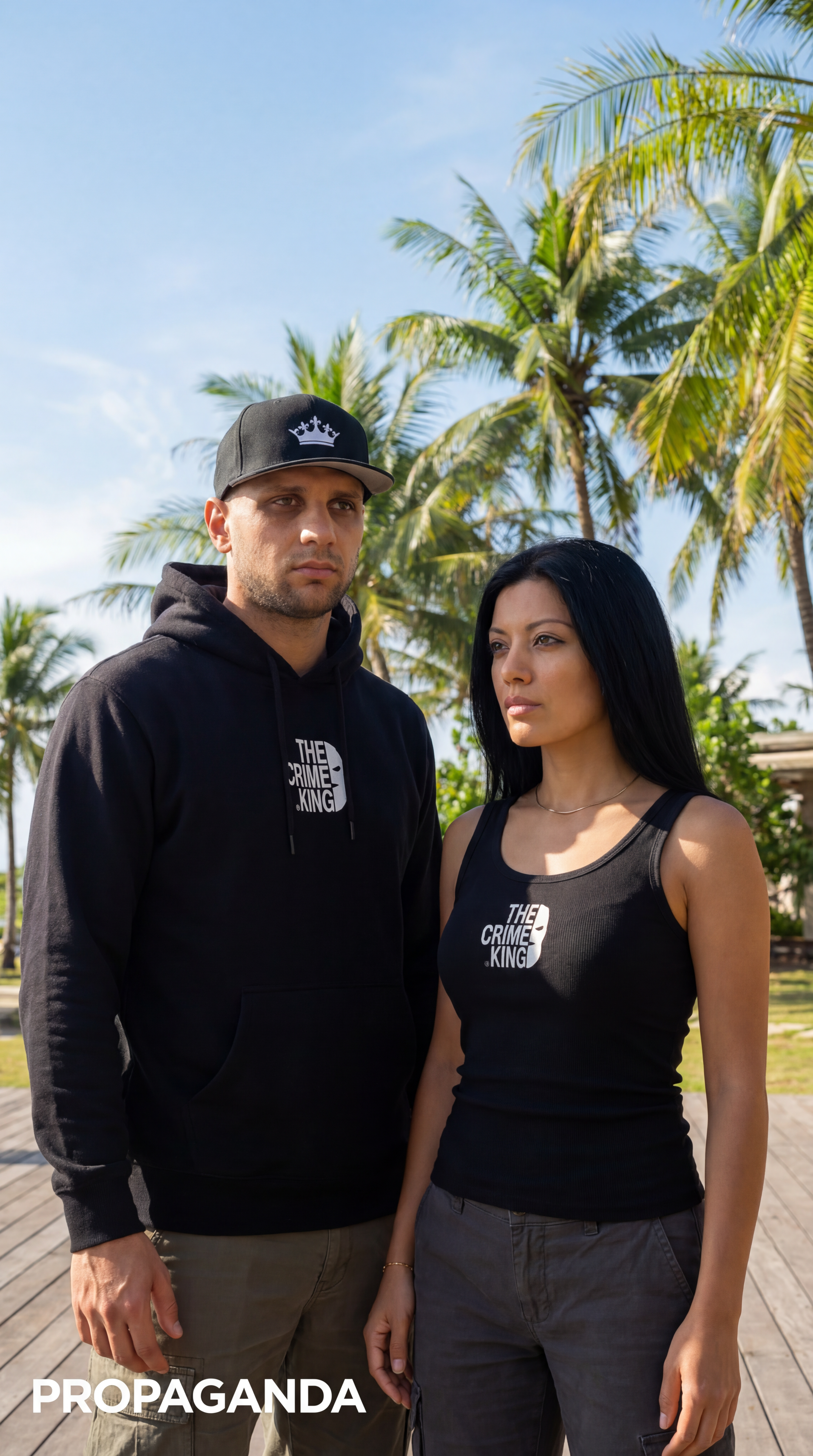 Unisex Jersey Tank "The Crime King"