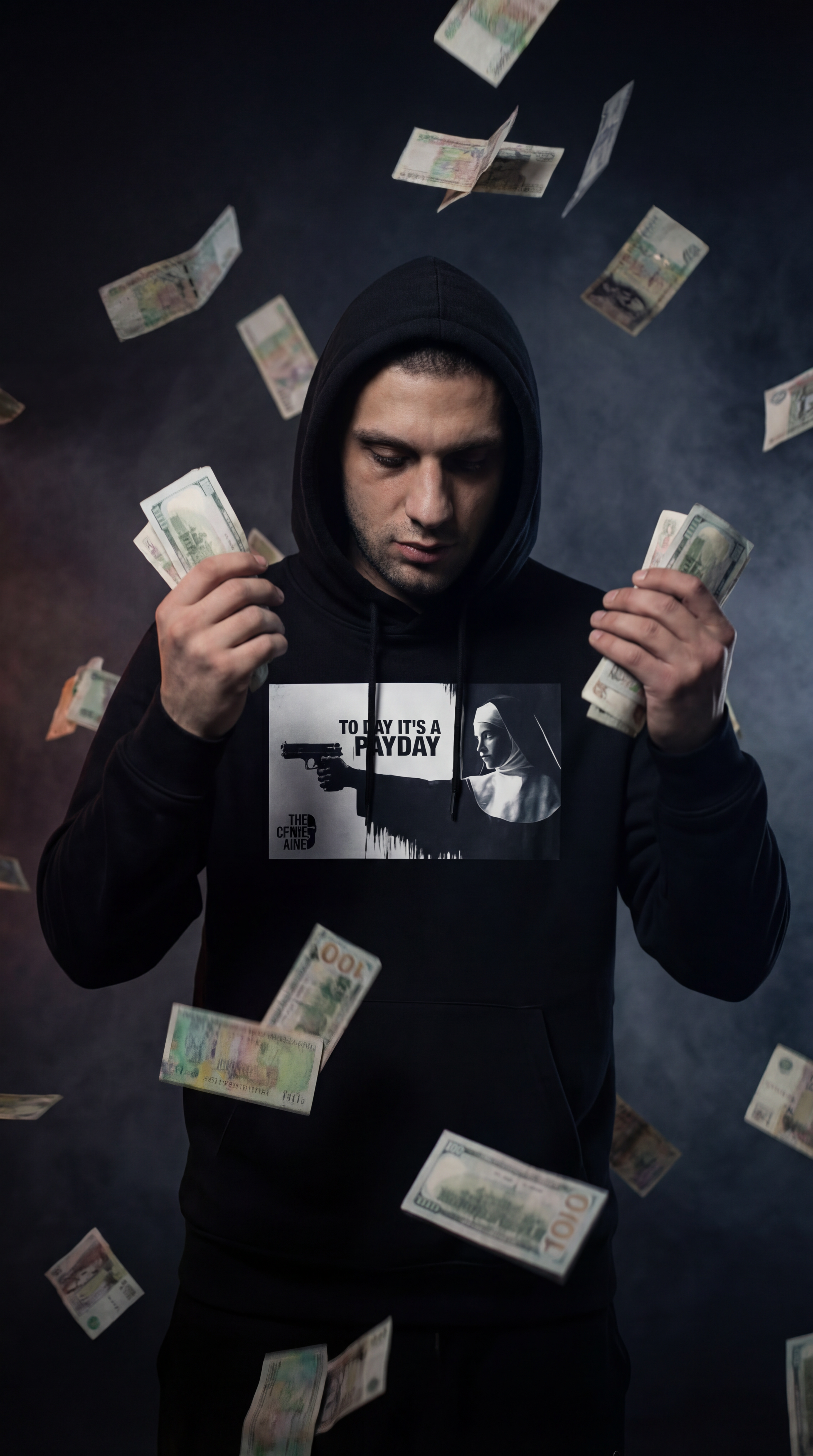 Unisex Urban Pullover Hoodie " PAY DAY"