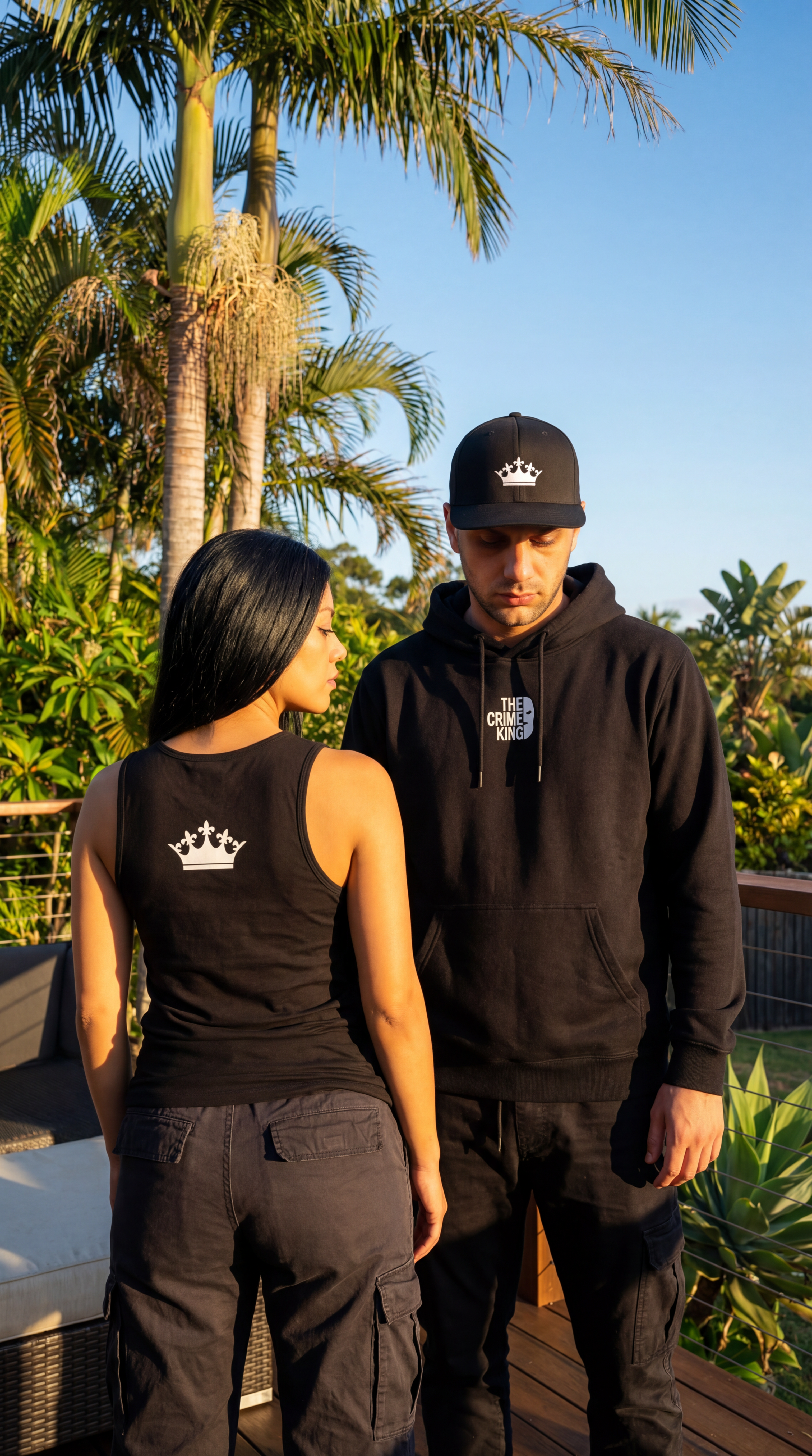 Unisex Jersey Tank "The Crime King"