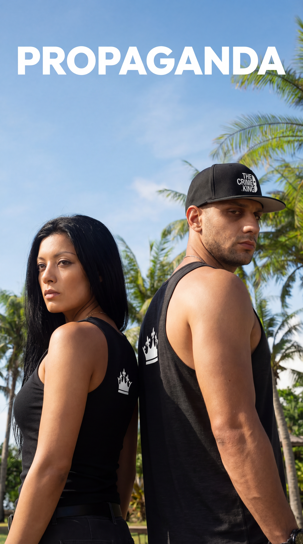Unisex Jersey Tank "The Crime King"