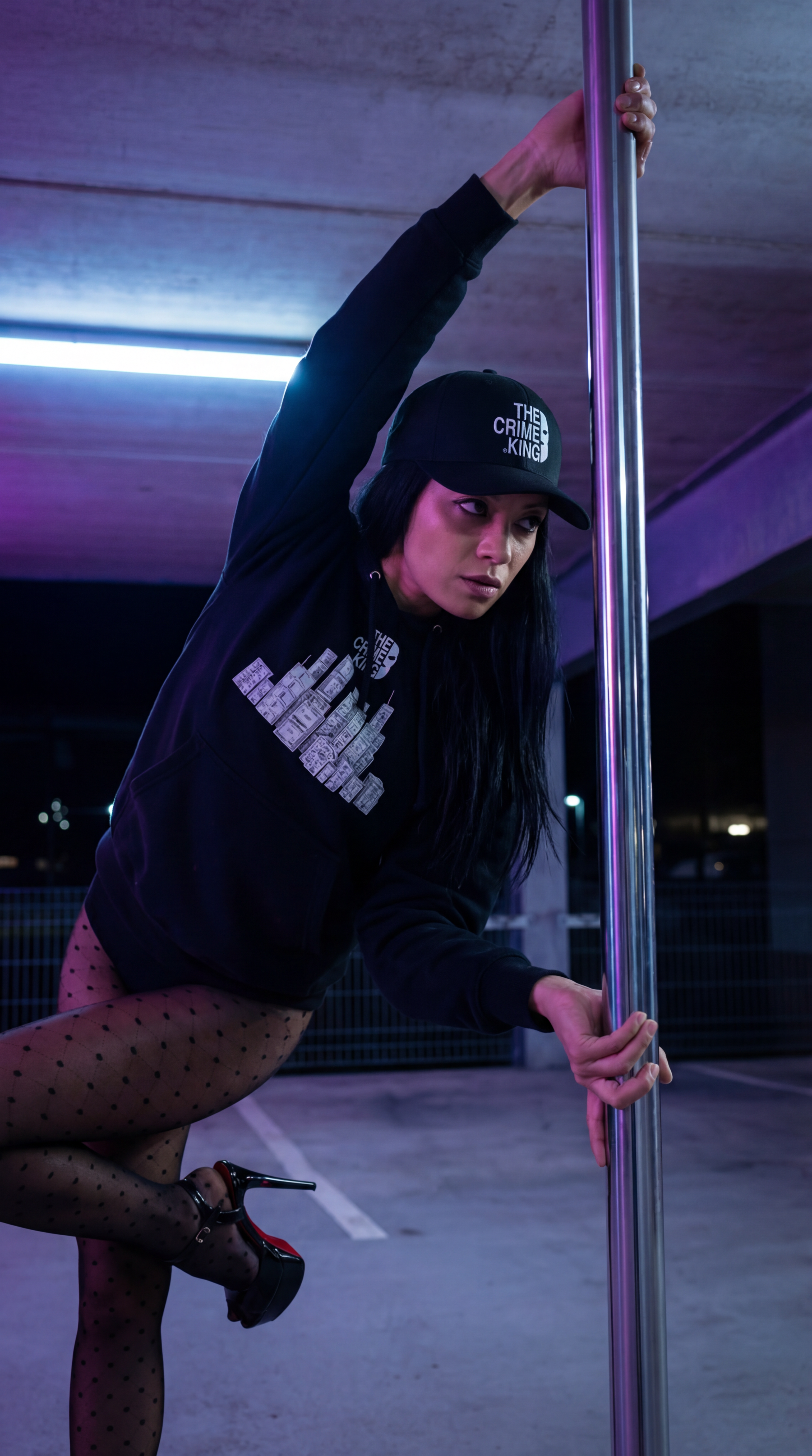 Flat Bill Snapback "The Crime King"