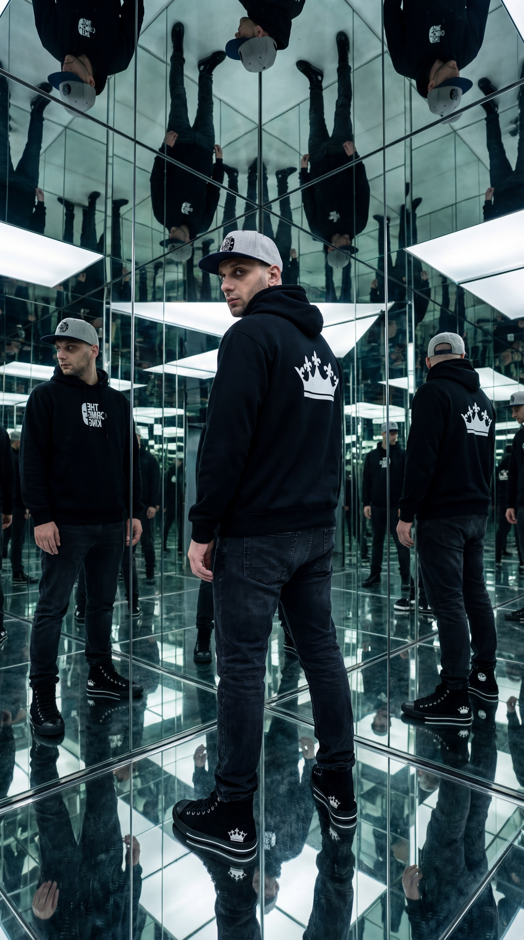 Men's "The Crown" Hooded Sweatshirt