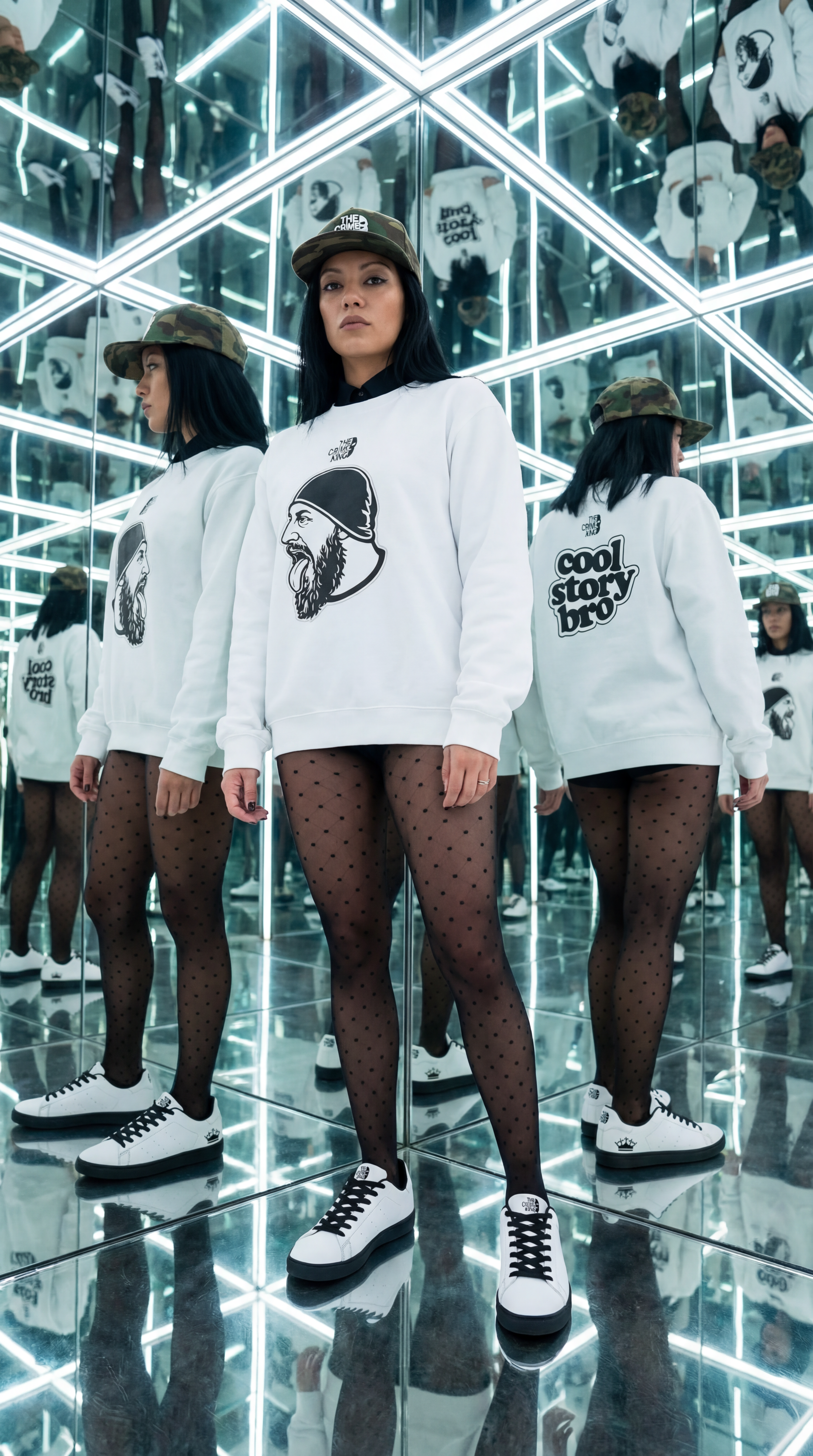 Unisex "Cool Story Bro" Crewneck Sweatshirt