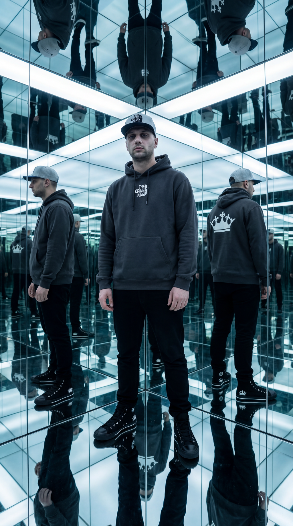 Men's "The Crown" Hooded Sweatshirt
