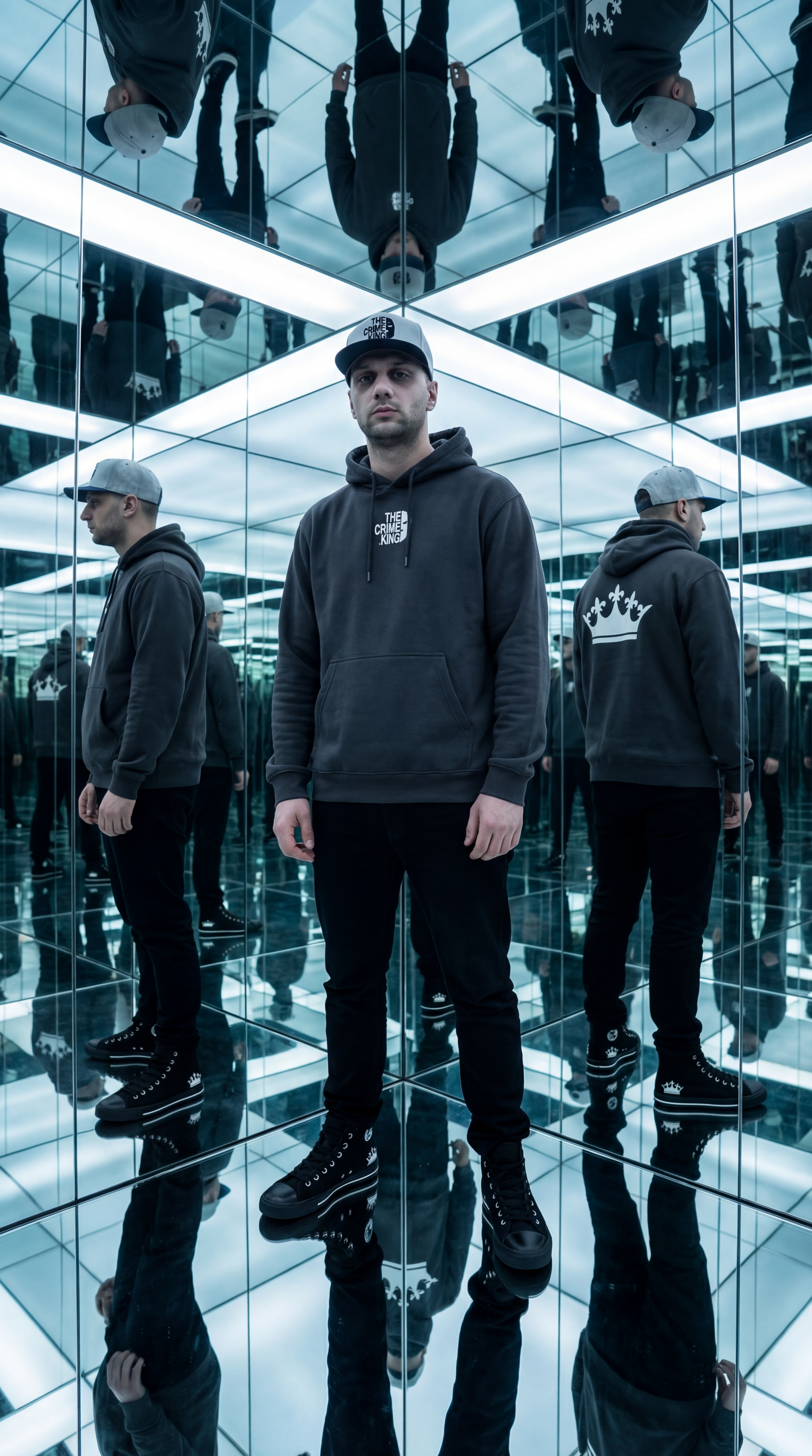Men's "The Crown" Hooded Sweatshirt