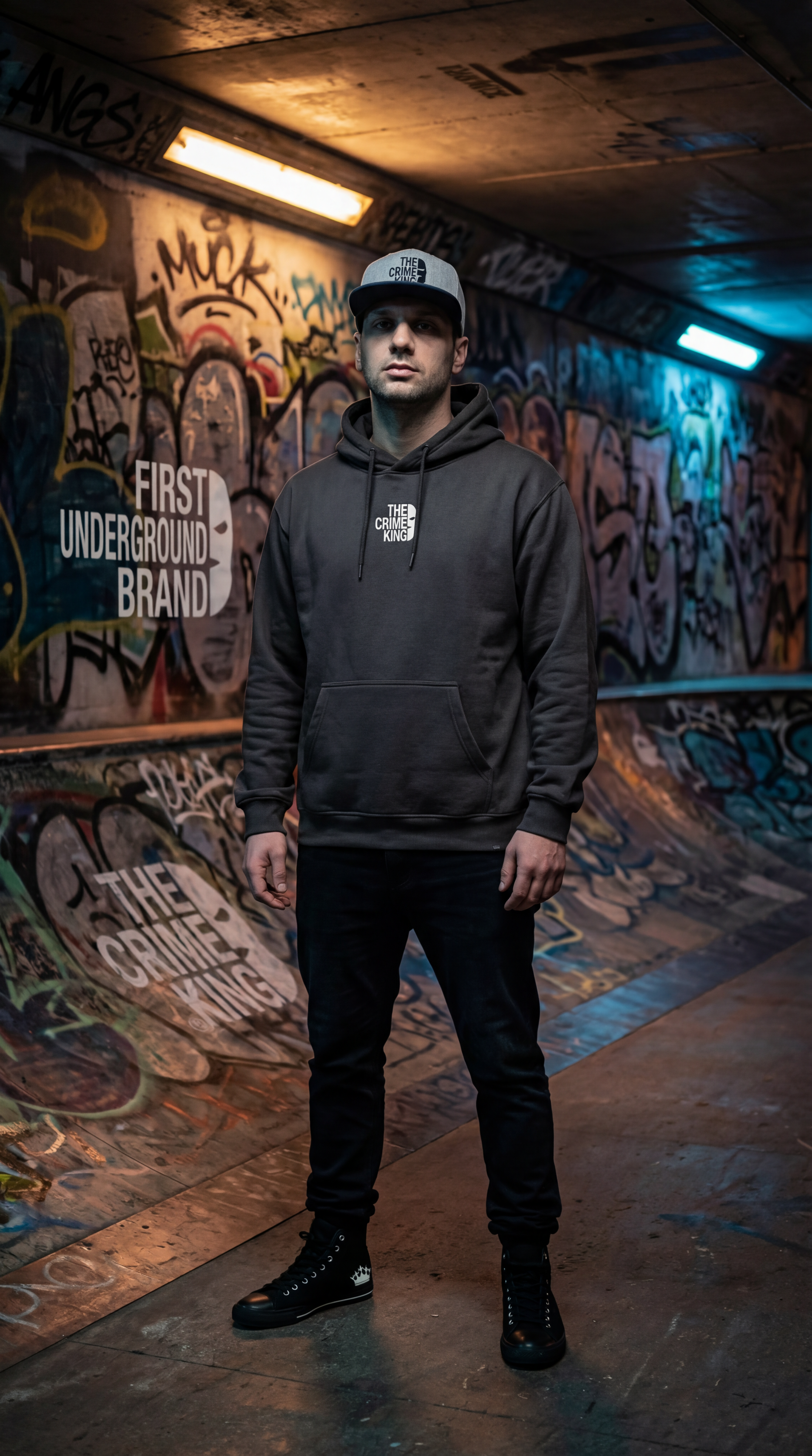 Men's "The Crown" Hooded Sweatshirt