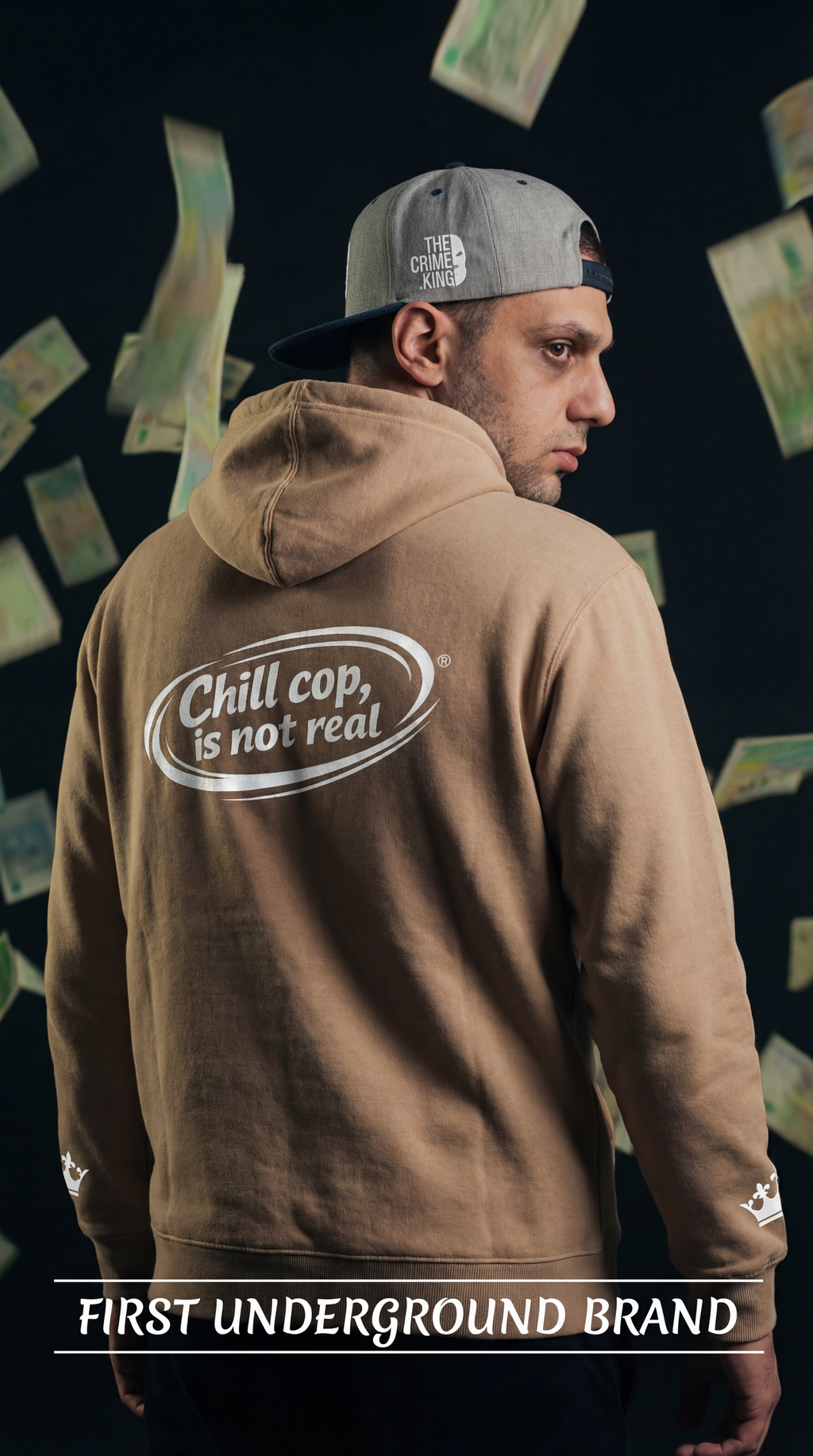 Unisex "Chill cop" Hooded Sweatshirt