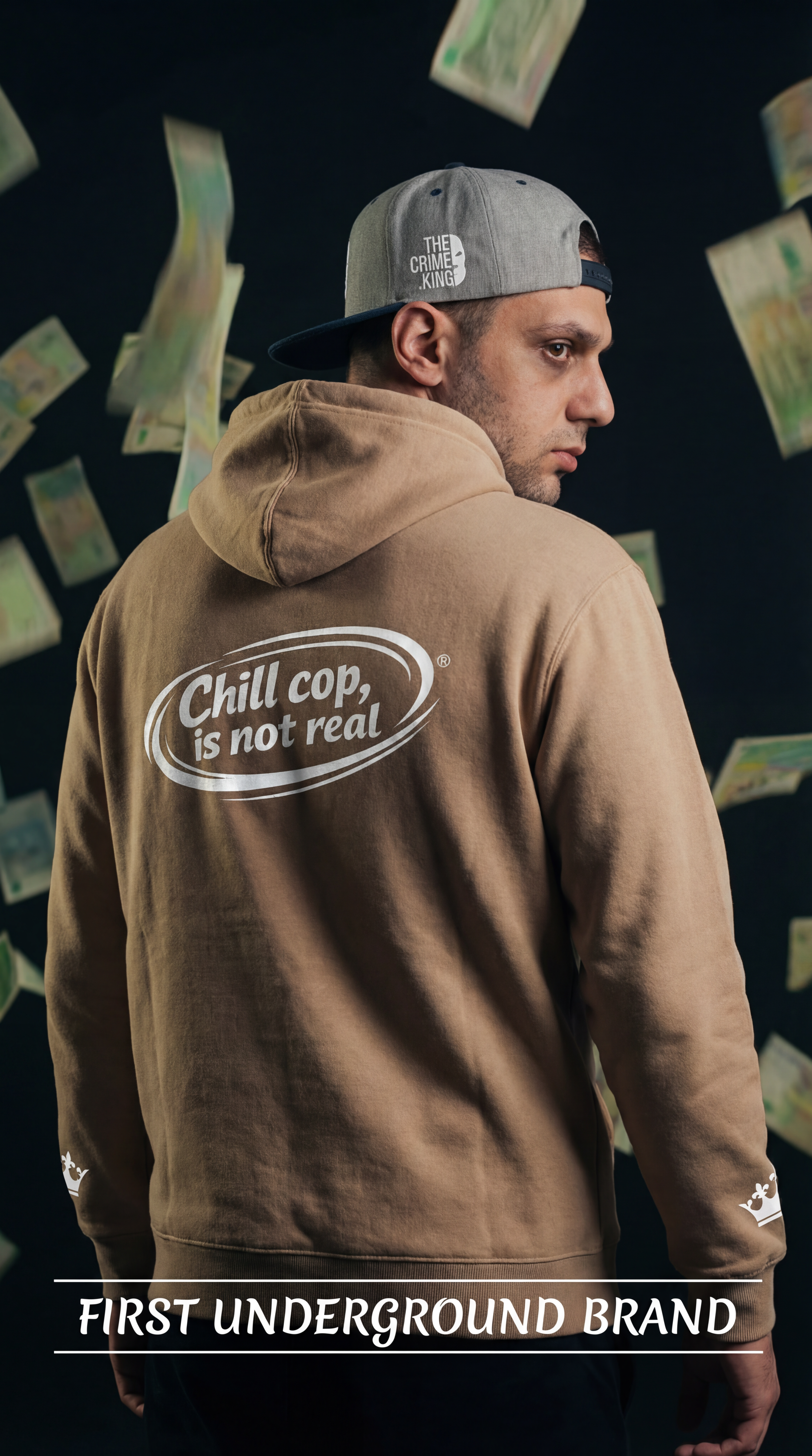 Unisex "Chill cop" Hooded Sweatshirt